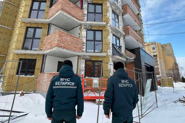 В Витебске усилили контроль за пожарной безопасностью на стройплощадках