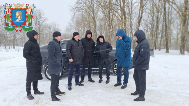 Снегопад повредил мембрану футбольного манежа ЦСК «Витебск»