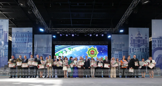 Лауреатов звания «Человек года Витебщины – 2024» чествовали в Витебске