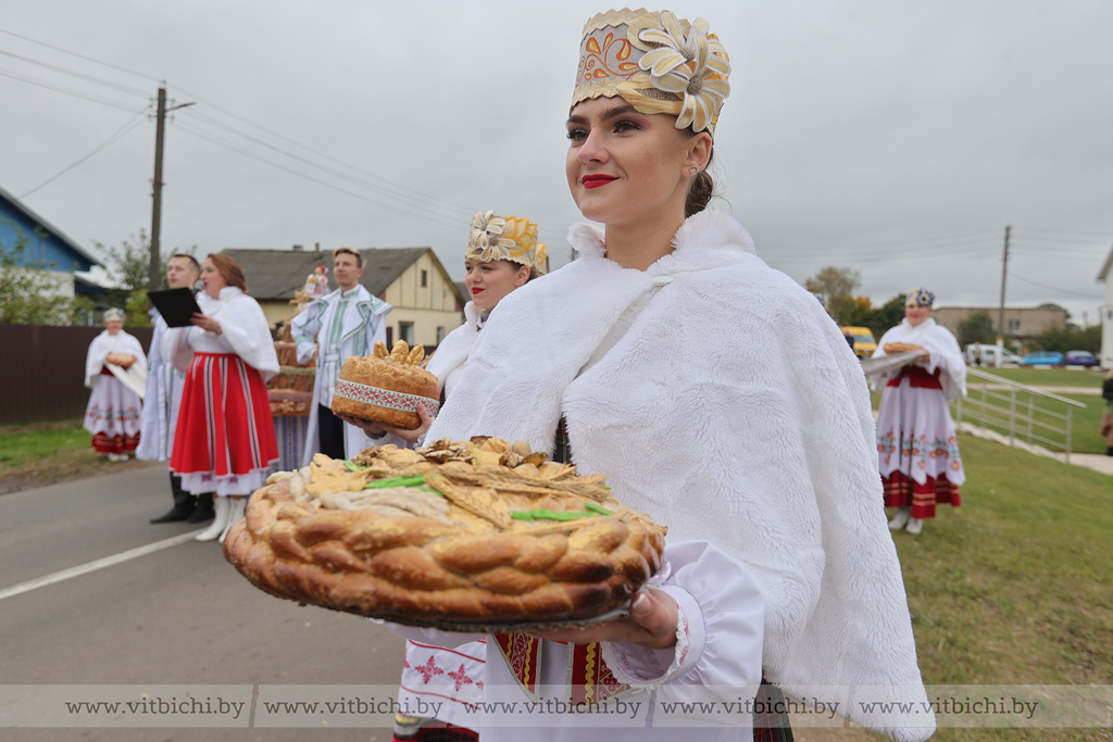 В Витебском районе сегодня проходит районный фестиваль-ярмарка тружеников села «Дажынкі-2024» - Большой фоторепортаж