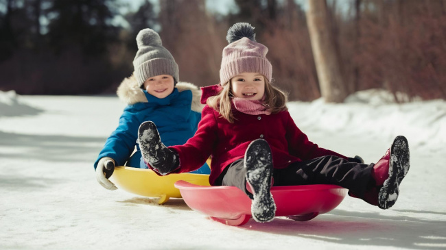 Минздрав призывает соблюдать ряд правил для безопасного катания на горках