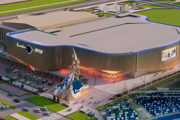 В Витебске построят второй ледовый комплекс, превосходящий по вместимости в два раза действующий Дворец спорта