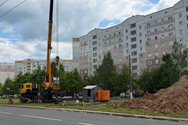 В Витебске приступили к масштабной реконструкции теплосетей в микрорайоне Юг-7