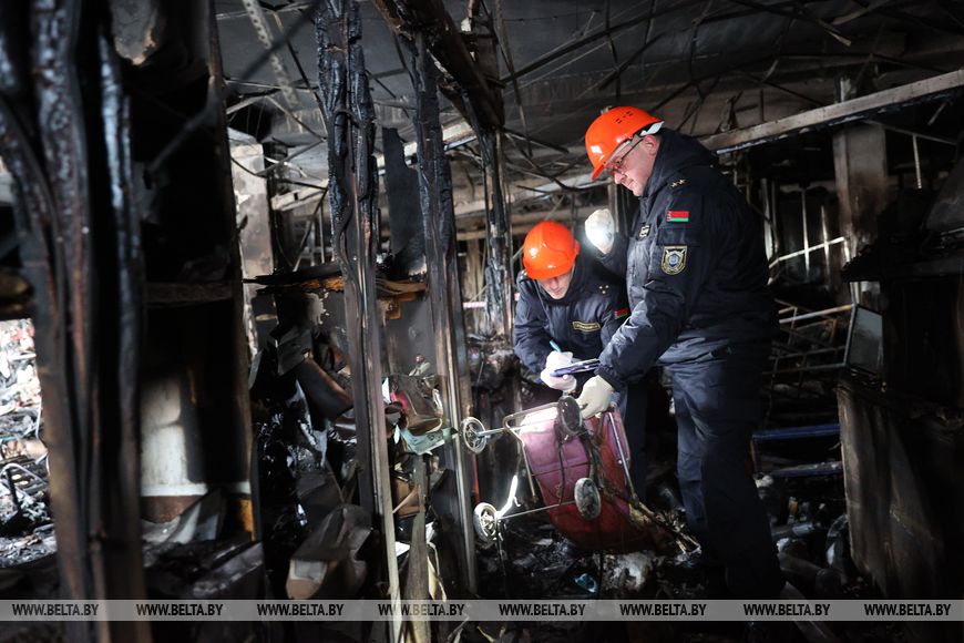Неисправность проводки или человеческий фактор. Что могло стать причиной пожара в ТЦ в Витебске?