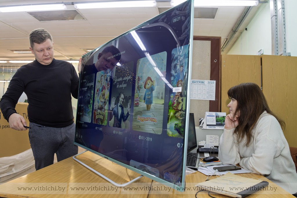 ОАО «Витязь» в преддверии юбилейного 2026 года намерено произвести более миллиона телеприемников