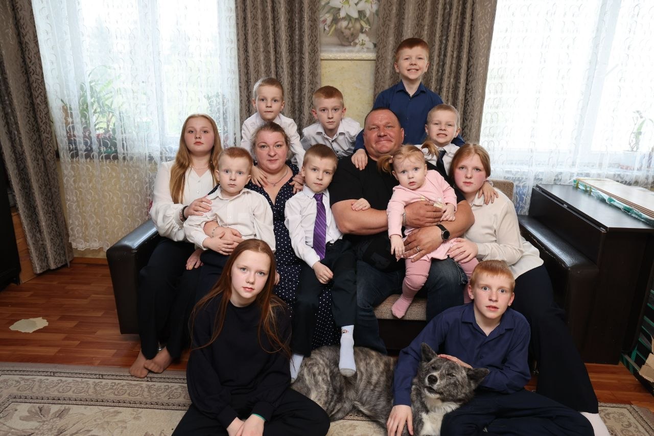 Мама 13 детей из Витебска Валентина Вялова: «Дети должны знать, что у них есть надежный тыл, который их всегда прикроет»