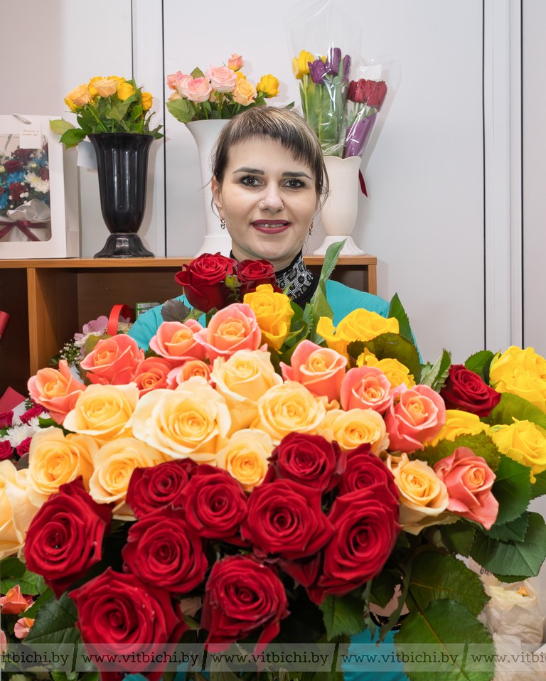 Витебчанка Анна Витко из магазина «Городские цветы»: 16 лет в мире букетов и улыбок