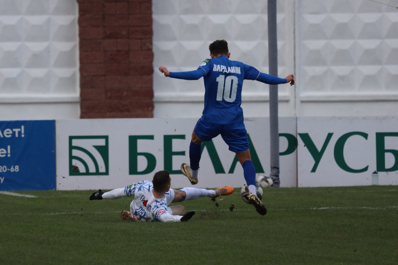 Футбольный клуб «Витебск» провел последний домашний матч сезона