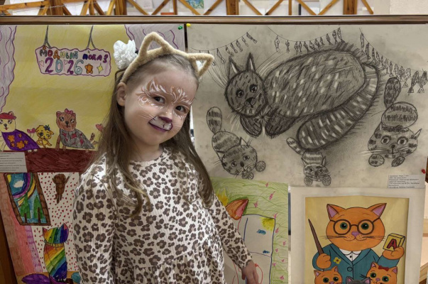 Воспитанники витебского детского сада № 78 покорили выставку «Мартовские коты»