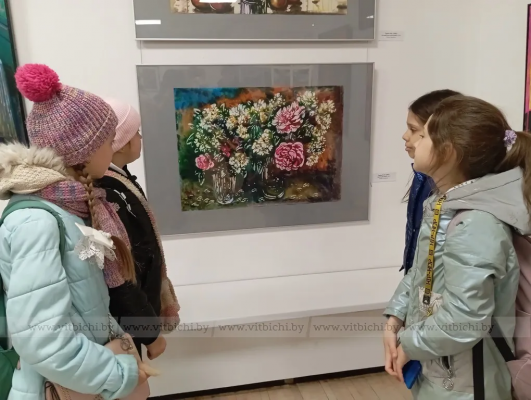 В Витебске открылась выставка «Цветы Великой Победы»