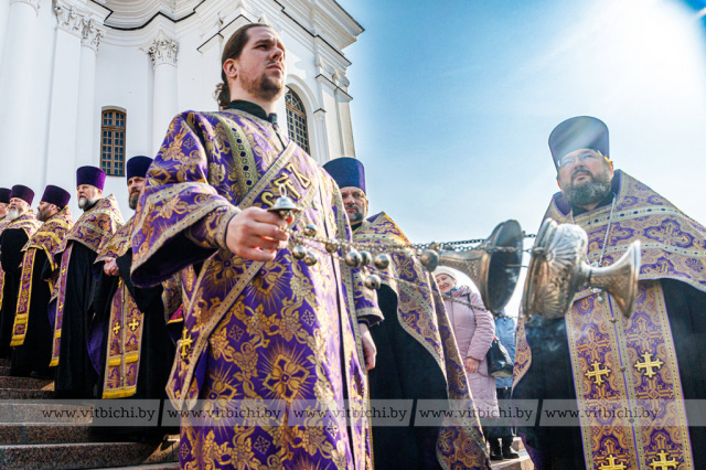 В Витебск прибыл ковчег с частицей пояса Пресвятой Богородицы