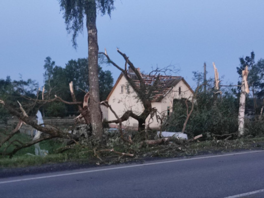 Работы не останавливались и ночью. Энергетики ликвидируют последствия стихии в Витебской области