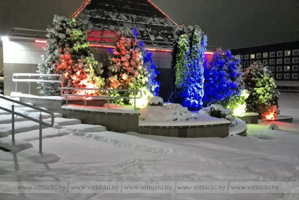 Ноябрьский рекорд Витебска: 13 сантиметров снега за одну ночь