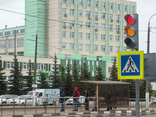 В Витебске на проспекте Людникова заработал новый светофор