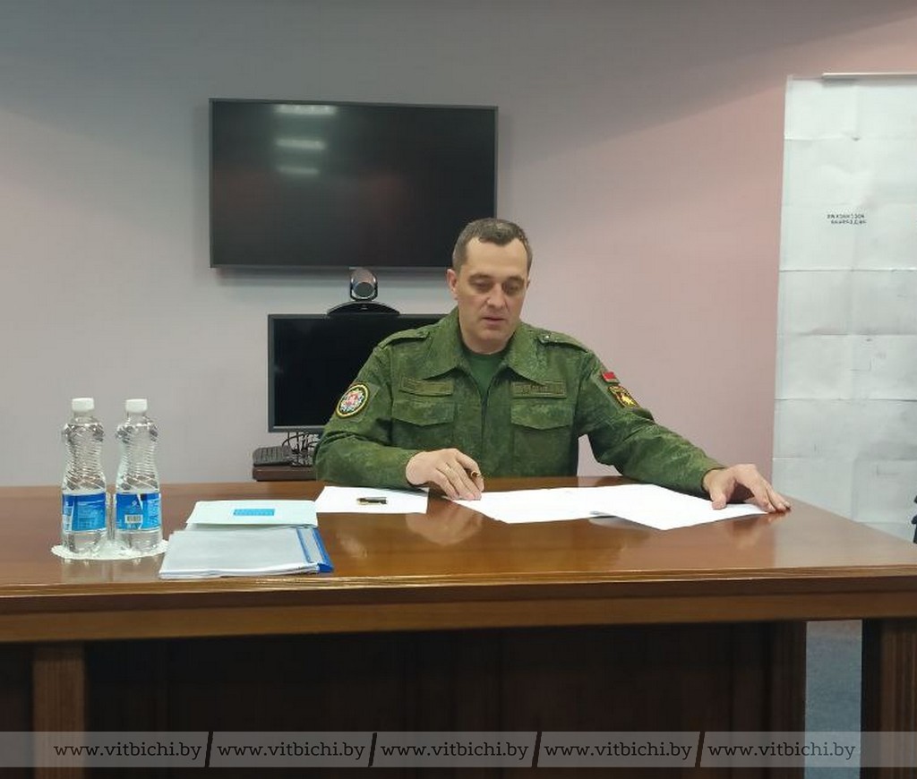 В Витебской области проходят командно-штабные учения с органами управления территориальной обороны