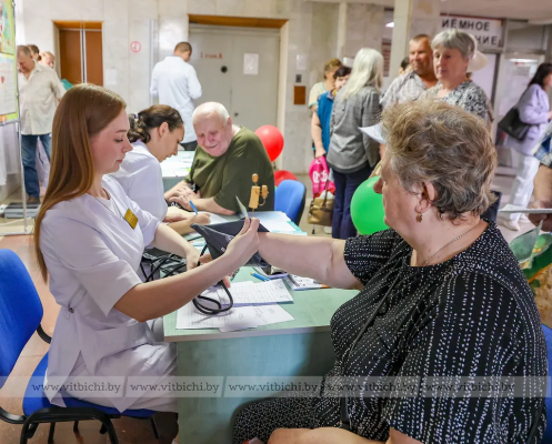 В учреждениях здравоохранения Витебской области прошла акция «Скажем «нет» инфаркту миокарда!»