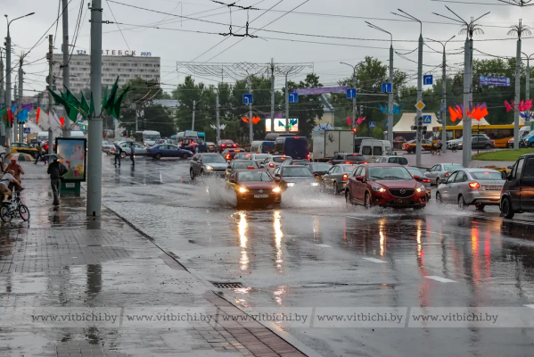 МЧС предупреждает об опасностях при сильных дождях