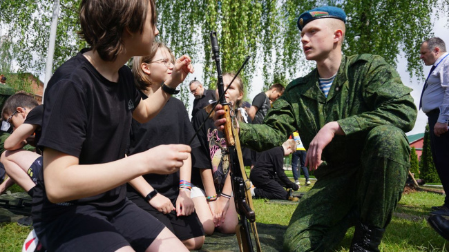 В Витебске состоялся военно-патриотический марафон «Арсенал» для учащихся 5-х и 6-х классов
