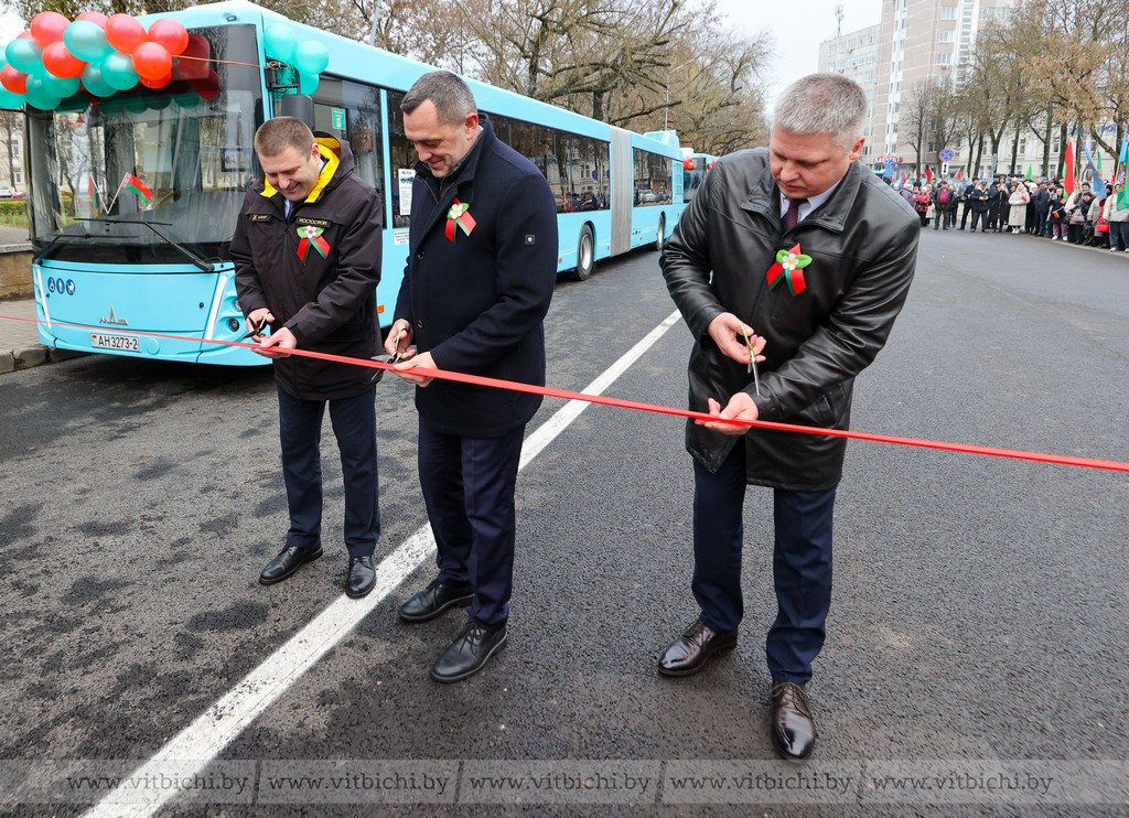 В Витебске открыли движение по путепроводу «Металлистов»
