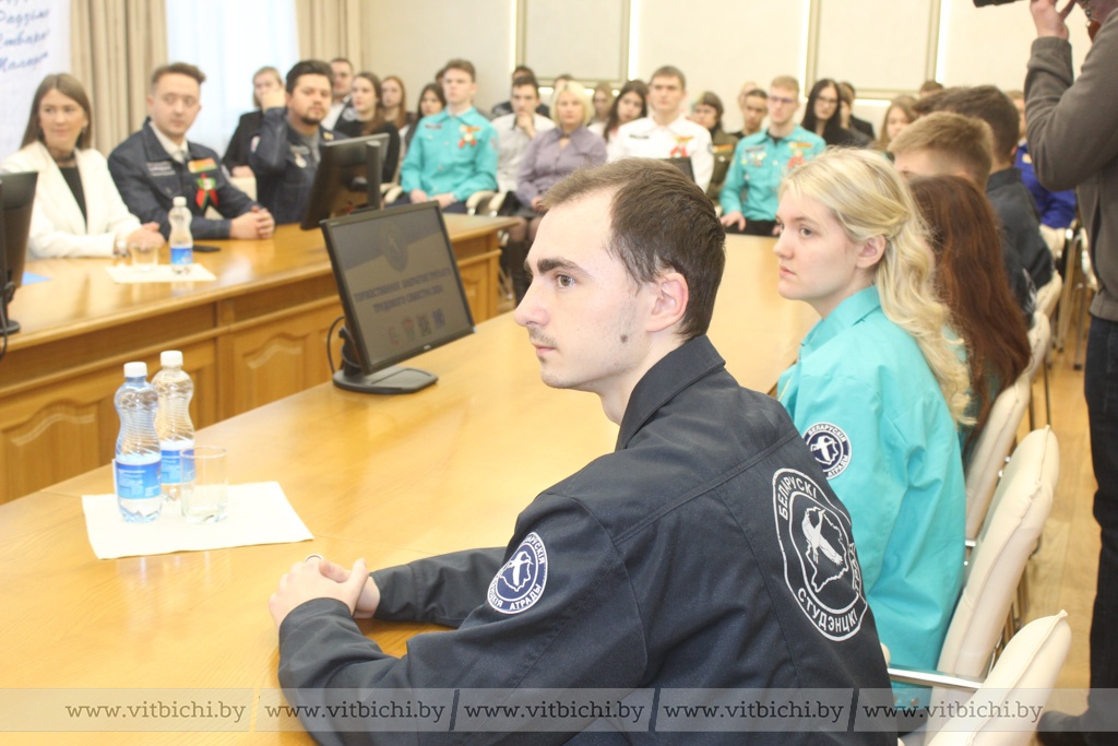 В Витебске наградили лучшие студотряды по итогам третьего трудового семестра